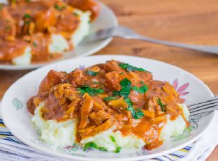 Paprika vištiena Stroganoff