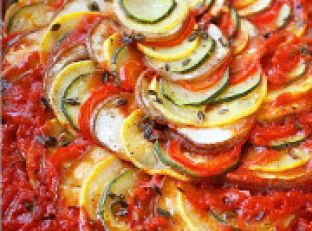 Sluoksniuotas Ratatouille